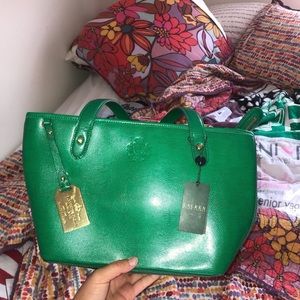 Green Ralph Lauren purse